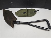 US Military Field Shovel w/Bag