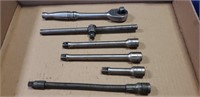 Snap-On Ratchet w/ Extensions (3/8" Drive)
