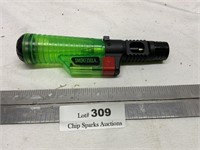 New! Green Zilla Colored Torch Lighter Refillable