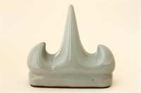 Chinese Late Qing Dynasty Celadon Brush Rest,