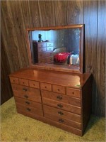 Dresser with detachable mirror 48x19x56