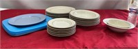 Also Industries Dish set made in Romania, Corelle