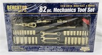 New Benchtop Pro 82 Pc Mechanics Tool Set