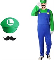 Super Brothers Costume Kids Fancy Dress Cosplay