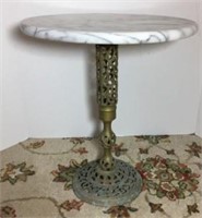 Round Granite Side Table