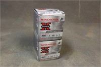 (2) Boxes Winchester .410 3" 4-Shot Shotgun Shells