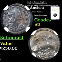 NGC Ancient Roman Empire Coin Constantinian cAD 33