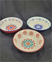 Set of 3 Prisma Dinner Bowls