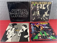 ALBUMS W/ STAR WARS VINTAGE