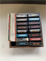 Collection of (16) Atari Video Games