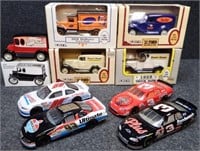 Die-Cast Nascar Race Cars & Die-Cast Truck Banks