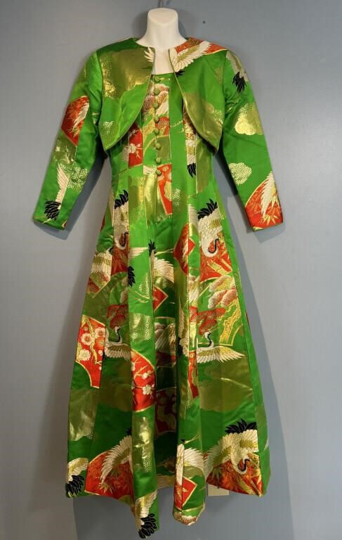 Namba Asian Inspired Evening Gown & Jacket