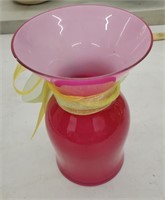 Pink vase