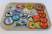 COLLECTION OF ASSORTED OUTDOORS CRESTS