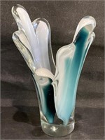 MCM Coquille Flygsfor Art Glass Vase