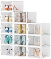 Clear Stackable Shoe Box