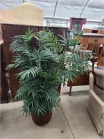 Large Artificial Plant in Wicker Planter 60" Tall