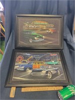 Pair of Car Framed Pictures