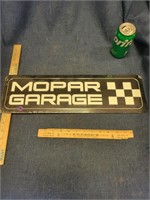 Mopar Garage Tin Sign