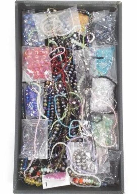 Assorted Crystal Fashion Beads & Jewelry