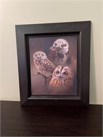 Owl picture 12 x 14
