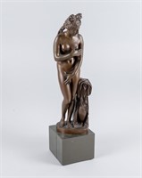 19TH CENTURY CAPITOLINE VENUS BRONZE