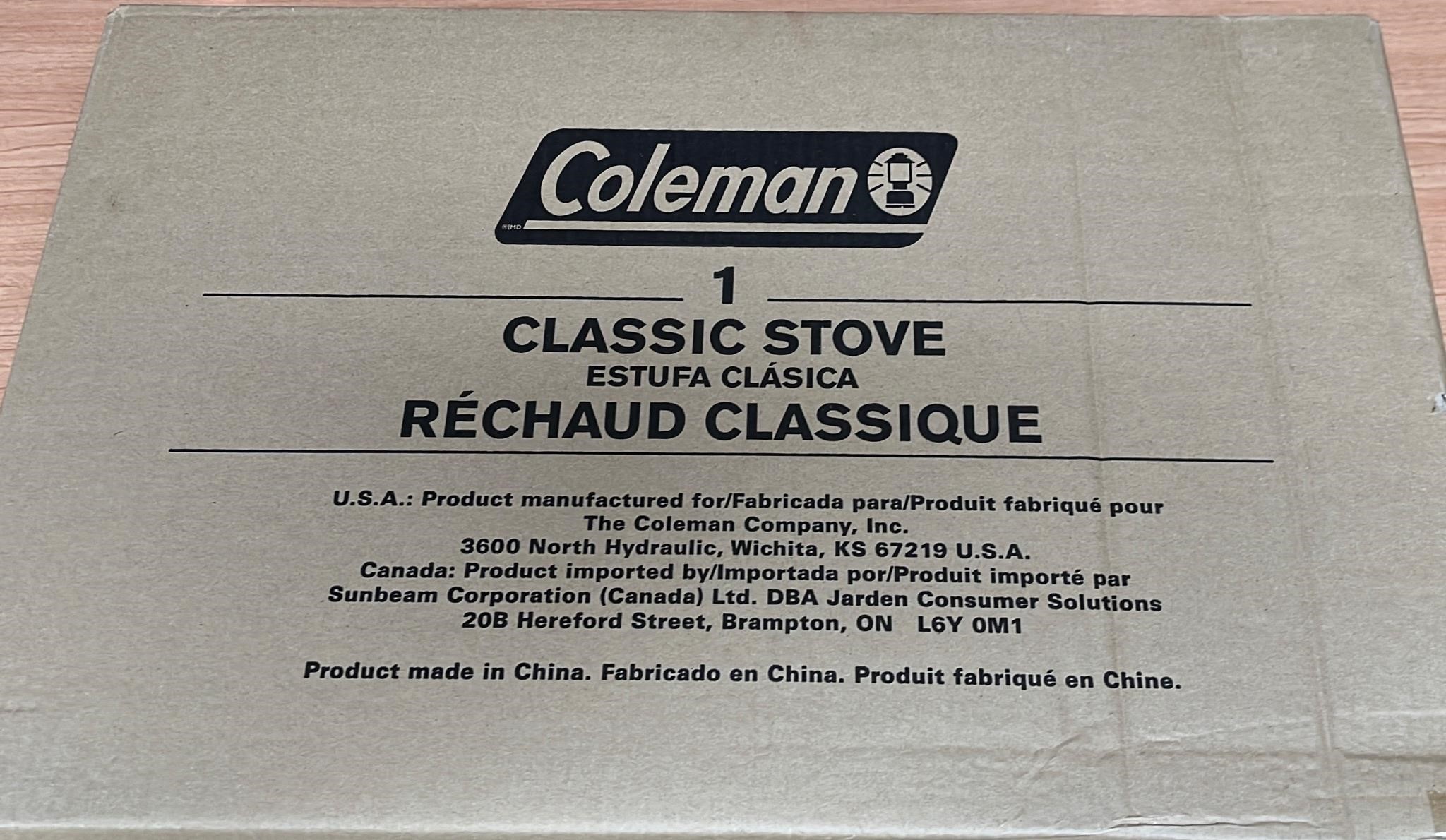 Coleman Classic Stove