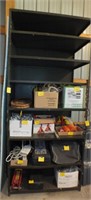 METAL SHELVING UNIT - 99" H X 42.25" W X 30" D