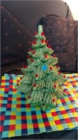 13in ceramic Christmas tree