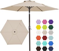Jearey 7.5ft Patio Umbrella Market Table Umbrella