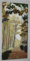 Stretched material "Summer Woods" by Phillick,