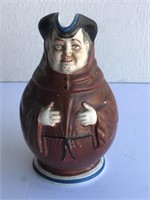 Antique French Monk Pitcher