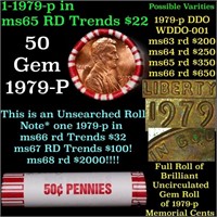 1-10 FREE BU RED Penny rolls with win of this 1979