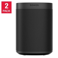 Sonos One SL Wi-Fi Speaker, Shadow Ed, 2-pk