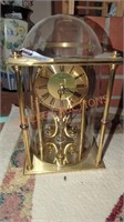 brass dome mantel clock