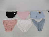 Lot of (6) Women's 6/MD, Assorted Underwear