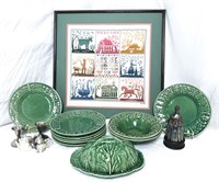 Green dishes lot