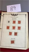 Approximately 170 pages of United States stamp