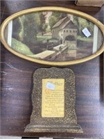 Old Picture And Plaque