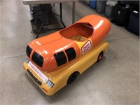 Child's Wienermobile Pedal Car