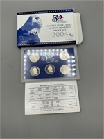 2004 US Mint Quarter Proof Set (Mich, FL, TX, IA,