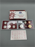 Silver 2003 US Mint Proof Ten Coin Set