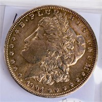 Coin 1904-O Morgan Silver Dollar AU