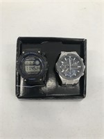 FINAL SALE CASIO WATCHES 2 PACK (ONE WITH BROKEN