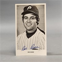 BOB BOONE AUTOGRAPHED PHOTO - NO COA