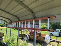 Werner 30' fiberglass extention ladder.