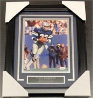 Autographed Tony Dorsett Cowboys Framed Photo