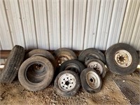 10 Misc. Tires (incl. wheels, trailer tires etc)