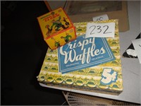 Crispy Waffles Box and Juggling Clown Box Cover