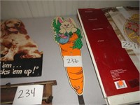 Easter Carrot sign